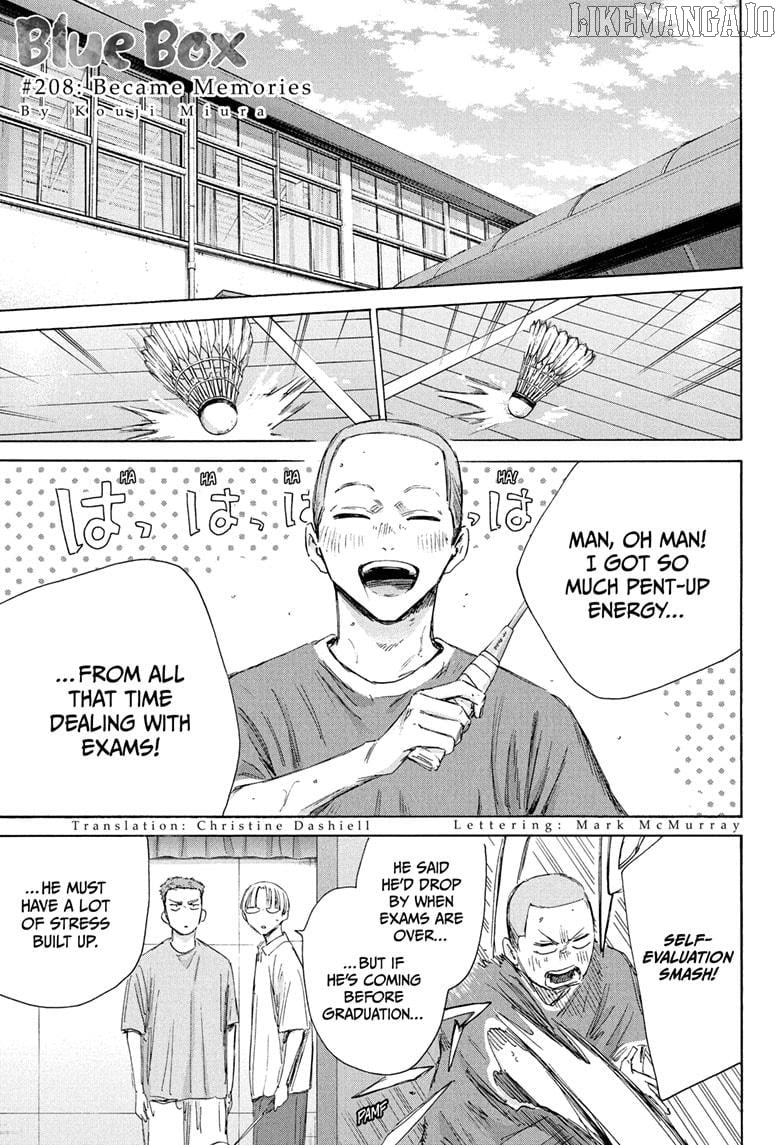 Blue Box, Chapter 208 image 01